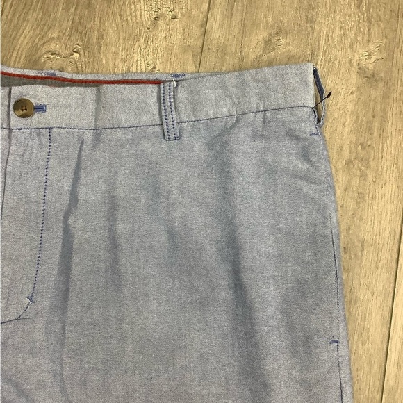 Men’s IZOD 40 XL Shorts Khakis Chino Cotton Twill Blue Golf Relaxed Classic NWOT - Picture 5 of 8
